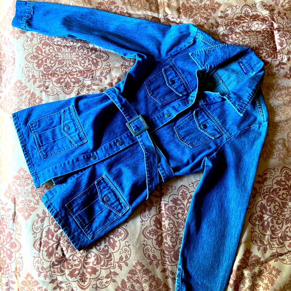 Express Belted Jean Jacket
